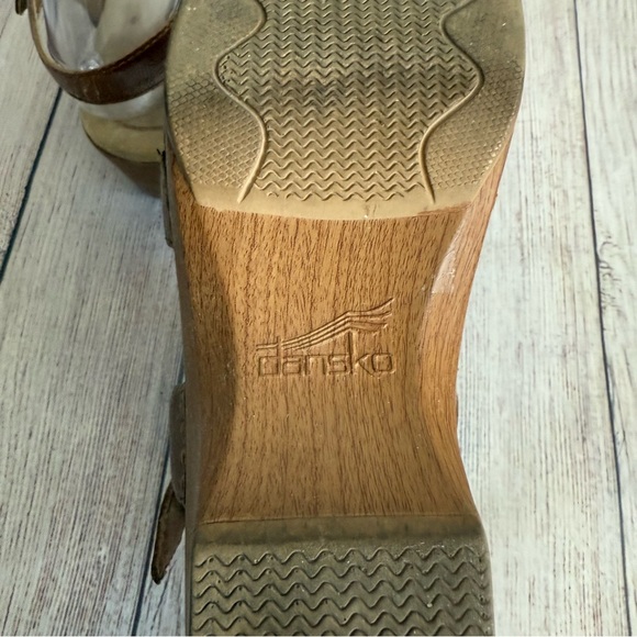 DANSKO Sissy Chunky Heel Sandals 8.5 - Picture 6 of 9